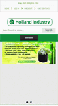 Mobile Screenshot of hollandindustry.com